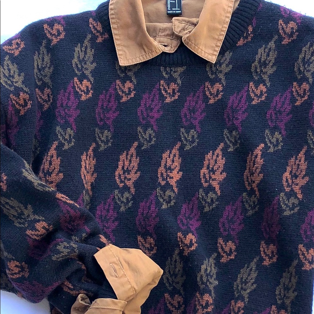 Perfect Fall Vintage Wool Blend Sweater - medium - Picture 2 of 9